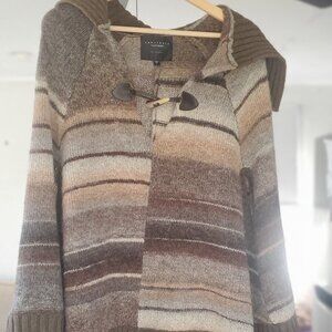 Sanctuary Clothing Los Angeles Poncho (Wool, Alpaca, Acrylic Blend)